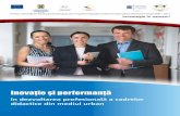 UNIU NEAEUROPEANĂ GUVERNULROMÂNIE I Fondul Social …mentoraturban.pmu.ro/sites/default/files/Brosura Urban_0.pdf · 2013. 11. 15. · Proiect cofinanţat din Fondul Social European