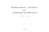 Consiliul Judetean Valcea - Site oficial - MONITORUL ...HOTĂRÂREA nr. 9 din 28 ianuarie 2014, privind aprobarea documentaţiei tehnico - economice, faza “Studiu de fezabilitate”,