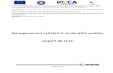 Beneficiar: UAT Municipiul Urziceni de curs.pdf-suport de curs- 2 CUPRINS 1. Sistemul administrativ românesc. Componente și reguli de funcționare (pag. 3) 1.1. Sistemul instituțional;