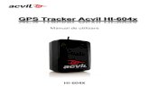 HI-604X · GPS Tracker Acvil HI-604x Pagina 7 I. SETAREA LOCALIZATORULUI GPS Denumire câmp Setare SMS interval[s] Se setează intervalul de timp (în secunde) la care să trimită