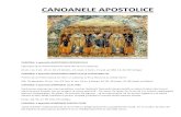 CANOANELE APOSTOLICEromanortodox.info/.../2020/05/canoanele-apostolice.pdf · 2020. 5. 12. · (La toate aceste Canoane 21, 22, 23 şi 24 Apostolice, a se vedea şi canonul 1 sin.