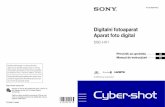 Digitalni fotoaparat Aparat foto digital · 2017. 3. 18. · 3HR [Upozorenje korisnicima u zemljama u kojima se primjenjuju direktive EU Ovaj proizvod je proizvela Sony Corporation