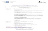 Finanțarea viitorului Europei: Bugetul UE 2021 - 2027...Victoriei 10, Sibiu) 10:30 - 11:00 Înregistrarea participanților. Cafea de bun-venit 11:00 - 12:00 Cuvânt de bun venit Mădălina