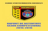 CLUBUL SPORTIV MUNICIPAL BUCUREȘTI ACTIVITATE... · 2018. 6. 14. · 3 Clubul Sportiv Municipal București (C.S.M.B.) este o instituție publică de interes local al municipiului