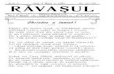 Anul V Cluj. Mai nu. 1907 Nr. 17—18, 4. . RĂVAŞULdocumente.bcucluj.ro/web/bibdigit/periodice/revasul/1907/... · 2012. 1. 24. · faptele de vitejie săvârşite de aceştia;