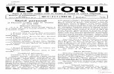 VESTITORUL - BCU Clujdocumente.bcucluj.ro/web/bibdigit/periodice/vestitorul/...1 Februarie 1926. No. 3. VESTITORUL Organ al Eparhiei române unite de Oradea şl revista de cultura