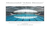 editia a VII-a - Swim Cluj Memorialul... · 2016. 12. 22. · Memorialul “Schier Herman” editia a VII-a BAZINUL OLIMPIC “IOAN ALEXANDRESCU” ORADEA 12-13 MARTIE 2016