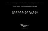 BIOLOGIE · 2020. 8. 6. · CZU 57(075.3) B 49 ISBN 978-9975-9717-6-8 Manualul a fost aprobat prin Hotărârea Guvernului nr. 691 din 30 august 2017, conform deciziei de atribuire