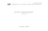 buletin bib 23bnrm.md/files/publicatii/Buletin-bibliologic-23.pdfNOTĂ Publicaţia Buletin bibliologic, nr. 23 cuprinde descrierile bib-liograﬁ ce ale documentelor ce ţin de domeniul
