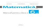 Manual pentru clasa a -a€¦ · Matematică: Manual pentru clasa a VI-a / Ion Achiri, Andrei Braicov, Olga Şpuntenco; comisia de evaluare: Dumitru Cozma [et al.]; Ministerul Educaţiei