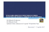 Evaluarea riscului infectios - Clusterul Medical Sănătate România · 2020. 1. 22. · Evaluarea nivelului de risc infecţios, a riscului de transfer a microorganismelor, care va