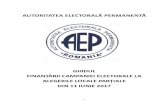 GHIDUL - Autoritatea Electorala Permanenta · 2017. 5. 31. · Prezentul ghid urmărește, fără a oferi indicații cu valoare prescriptivă sau obligatorie, să orienteze, de o