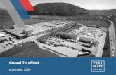 Grupul TeraPlast · 2020. 12. 3. · • Accesorii din aluminiu Export de peste 80% anual Reciclare PVC rigid Parc Industrial TeraPlast, Sărățel, BN, România • Regranulat PVC