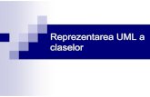 Facultatea de Stiinte - Reprezentarea UML a claselorinf.ucv.ro/~mirel/courses/I213/cursuri/Curs-05-UML-Clase...Reprezentarea UML a claselor 8 Diagrama de clase Diagramelede clasesunt