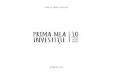 PRIMA MEA 10 INVESTIȚIE POVEȘTI DESPRE BURSÃ · 2020. 10. 28. · „Prima mea investiție“ surprinde acest amalgam de sentimente în continuă schimbare și scoate la lumină