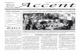 Accent - WordPress.com · 2010. 1. 20. · lief Services în Moldova. * La 4 ianuarie 2010 a de-marat implementarea proi-ectului. Asociaţia obştească “Consult-Nord”, Pelinia,
