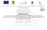 PROIECTUL - Smart Cities of Romania · 2020. 7. 26. · Sistemul de canalizare al Municipiului Bucuresti - date generale (I) UNIUNEA EUROPEANĂ GUVERNUL ROMÂNIEI INSTRUMENTE STRUCTURALE