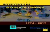 INTERVENTII IN SITUATII DE URGENTA u · 2020. 7. 3. · Program prevenire epidemiei de holera 50.000 Reabilitare surse de subsistentă 100.000 Inundații în Ungaria și Albania 2010