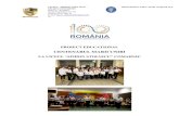 CENTENARUL MARII UNIRI - Liceul “Simion Stolnicu · La 1 decembrie 2018 se aniversează 100 de ani de la realizarea României Mari, un moment istoric pentru poporul român, cu implicații