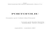 PORTOFOLIUinformaticainscoli.ro/lib/exe/fetch.php?media=wiki:... · 2017. 11. 18. · personaj grafic într-un labirint, traversarea străzii etc.) Urmărirea pas cu pas a algoritmilor