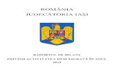 ROMÂNIA JUDECĂTORIA IAŞIportal.just.ro/45/Documents/Bilanturi/2020/bilant...În concret, în secţia civilă a Judecătoriei Iaşi, numărul mediu al completurilor de judecată