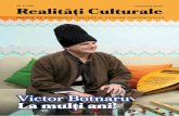 Victor Botnaru La mulţi ani!Nr. 11 (65) noiembrie 2016 Revistă de etafie, folcloNogR şi cultuR ă coR NtempoaNRă Realităţi Culturale Victor Botnaru La mulţi ani!