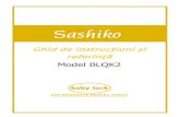 SASHIKO TACONY 9 · 2020. 2. 17. · Ax bobinator 12. LED pentru poziția de jos a acului 31. Ax de mosor 13. LED pentru încărcarea bobinei, schimbarea acului, 32. Mâner sau schimbarea