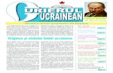 Originea şi statutul limbii ucrainene - UUR2 Curierul UCRAINEAN RelaGiile româno-ucrainene Nu este un secret pentru nimeni că relaţiile dintre România şi Ucraina, stabile în