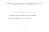 Consiliul pentru Standarde Ocupaţionale şi Atestare · 2013. 8. 25. · Competenţe specifice Acordarea îngrijirilor igienice pentru persoana asistată Acordarea primului ajutor