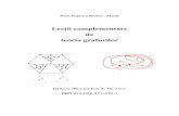 Lecţii complementare · II.1. Grafuri planare ... binecunoscut ă de graf bipartit converg la elaborarea a doi algoritmi importan i (algoritmul ungar şi Kuhn - Munkres) ... Noiunea
