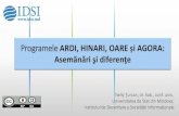 Programele ARDI, HINARI, OARE și AGORA: Asemănări şi ......HINARY •HINARI - Access to Research in Health Programme - oferă acces la aproximativ 14.000 de reviste (în 30 de