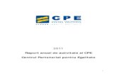 Raport anual de activitate al CPE Centrul Parteneriat ......3 Cuprins Date generale Proiecte şi programe derulate ... Propune solutii pentru îmbunatatirea calitatii vietii, prin