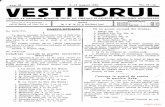 VESTITORU Anul XI. 1-15 August 1955. No. 15-^16Ldocumente.bcucluj.ro/web/bibdigit/periodice/vestitorul/1935/BCUCLU… · curs pe ziua de 25 Aug. 1935, la postul de cantor, pe lângă