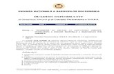 BULETIN INFORMATIV · 2017. 7. 15. · 1 UNIUNEA NAŢIONALĂ A BAROURILOR DIN ROMÂNIA BULETIN INFORMATIV al Consiliului Uniunii şi al Comisiei Permanente a U.N.B.R. Serie Nouă
