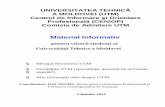 Material Informativ - UTM · 2017. 5. 22. · termoenergeticii. Specialitatea ELECTROMECANICA (Catedra „Electromecanică şi Metrologie”, tel. 23-76-19 ,emm.utm@gmail.com) Electromecanica