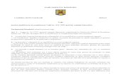 PARLAMENTUL ROMÂNIEI SENAT Lege p...1 PARLAMENTUL ROMÂNIEI CAMERA DEPUTAȚILOR SENAT Lege pentru modificarea și completarea Legii nr. 211/ 2011 privind regimul deșeurilor Parlamentul
