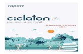 Ciclaton - raport 2014-v2.4modwebciclaton.ro/assets/Ciclaton_raport_2014.pdfDan Mazilu ciclist de tur editor Freerider.ro Ciclaton 2014 a fost un eveniment la care am fost mândru