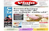 l Termoficarea are nevoie de V - viata-libera.ro · la Z i sâmbătă - duminică . 25 - 26 februarie 2017 l Cotidian independent / Galaţi, România / a nul XXViii, nR. 8332 / 24