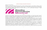 Istoria Radio România Muzical · 2017. 3. 24. · Dacă Actualităţi, Cultural şi Tineret aveau o structură existentă bine defintă, cu reţele de emiţătoare deja existente,