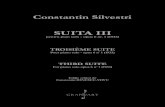 silvestri suita3 interior - Libraria Muzicala · 2018. 4. 27. · Constantin Silvestri GRAF OART TROISIÈME SUITE Pour piano solo - opus 6 no 1 (1933) THIRD SUITE ... Le texte de
