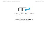 Manual de utilizare myPhone FUN 5...Evitaţi expunerea bateriei la temperaturi foarte joase sau înalte (mai jos de 0 C / 32 F sau mai mare de 40 C / 100 F). Temperaturile extreme