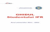 GHIDUL Studentului IFR...Ghidul studentului IFR Universitatea din Oradea 3 Abrevieri utile de ştiut de către studentul la forma de învăţământ cu frecvenţă redusă (IFR) 1.