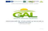 PROIECTELORgalvgb.ro/uploads/GAL NOU/Procedura de evaluare si...Evaluarea proiectelor la nivel de GAL, respectiv verificarea conformităţii, eligibilităţii şi a criteriilor de