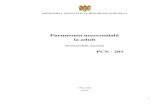 Pneumonia nosocomială - msmps.gov.md · 2 Aprobat la şedinţa Consiliului de experţi al Ministerului Sănătăţii al Republicii Moldova din 27.03.2013, proces verbal nr.1 Aprobat