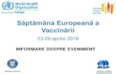 Săptămâna Europeană a Vaccinării - DSP Olt · 2018. 4. 24. · Imunitatea la difterie, tetanos și pertussis se poate reduce în timp, astfel încât doze-rapel de vaccin combinat