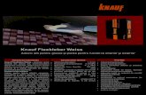 Knauf Flexkleber Weiss · Pregătirea nesatisfăcătoare a stratului suport pentru lucrările de ﬁnisare poate ﬁ cauza multor neplăceri, dintre care cea mai serioasă este distrugerea