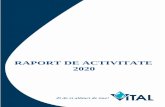 RAPORT DE ACTIVITATE 2020 - vitalmm.ro · Serviciul public de alimentare cu apă și canalizare ca și componenta majoră a serviciilor ... completările ulterioare, republicata;