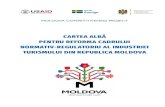 CARTEA ALBĂ - gov.md · 2020. 11. 5. · Cartea Albă stabilește drept principal obiectiv – dezvoltarea turismului intern și receptor prin asigurarea unui cadru normativ ce facilitează