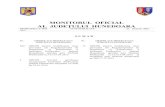 MONITORUL OFICIAL AL JUDEŢULUI HUNEDOARA CJH/00_sumar.pdf · monitorul oficial al judeŢului hunedoara trimestrul i/ 2016 acte publicate 21 ianuarie 2016 nr.1 s u m a r nr. ordine