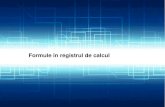 Formule în registrul de calcultic.diferite.ro/wp-content/uploads/2018/10/TIC_X_C5.pdf · Excel afişează rezultatul după introducerea datelor şi confirmarea formulei prin apăsarea